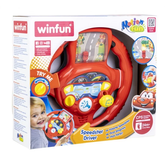 Jucarie interactiva Winfun - Volan cu sunete si lumini