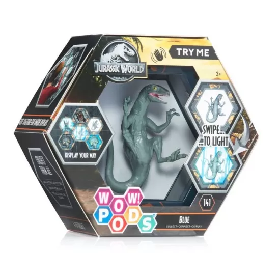 Figurina Wow! Pods - Dino blue cu efecte sonore Figurina Wow! Pods - Dino blue cu efecte sonore