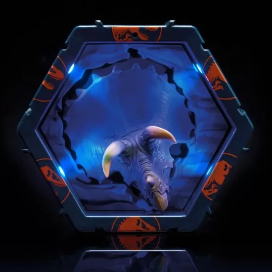 Figurina Wow! Pods - Dino Triceratrops cu efecte sonore