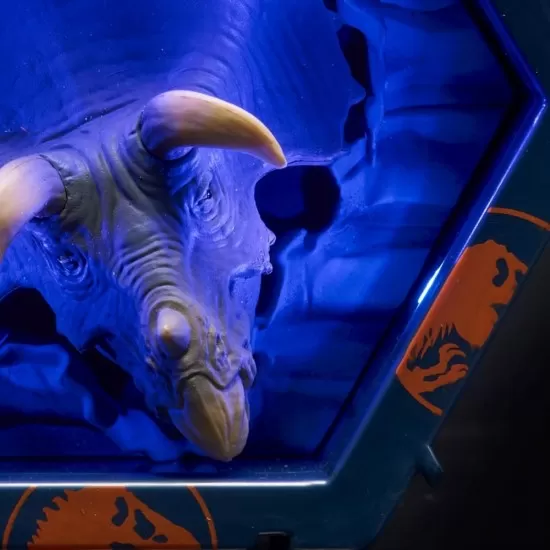 Figurina Wow! Pods - Dino Triceratrops cu efecte sonore