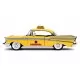 Masinuta de metal Yellow Taxi Chevy 1957 scara 1:24 Masinuta de metal Yellow Taxi Chevy 1957 scara 1:24