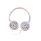 Casti stereo cu microfon pentru copii, design cu unicorn Casti stereo cu microfon pentru copii, design cu unicorn