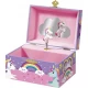 Cutie muzicala pentru bijuterii cu figurina unicorn si oglinda Cutie muzicala pentru bijuterii cu figurina unicorn si oglinda