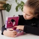 Cutie muzicala pentru bijuterii cu figurina unicorn si oglinda Cutie muzicala pentru bijuterii cu figurina unicorn si oglinda