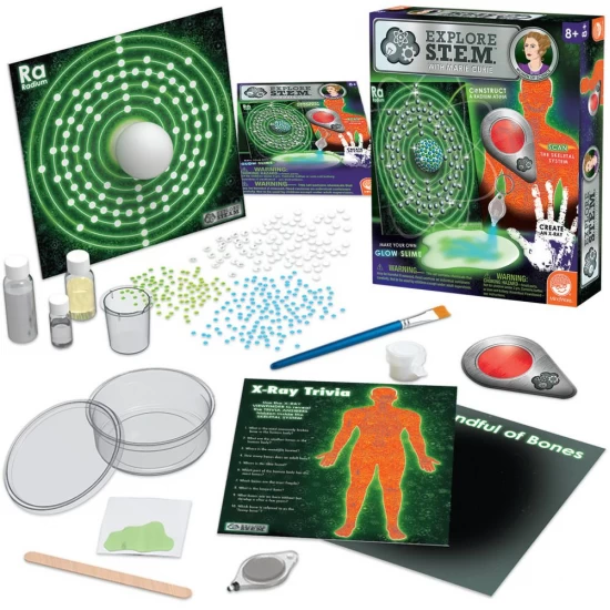 Joc educativ - Descopera STEM cu Marie Curie