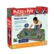 Joc 2 in 1 Puzzle and Play, Masini de curse, Peaceable Kingdom Joc 2 in 1 Puzzle and Play, Masini de curse, Peaceable Kingdom