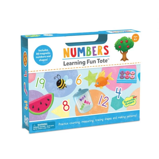 Joc cu magneti, Invata numerele, Peaceable Kingdom Joc cu magneti, Invata numerele, Peaceable Kingdom