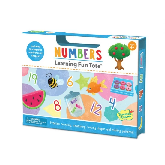 Joc cu magneti, Invata numerele, Peaceable Kingdom Joc cu magneti, Invata numerele, Peaceable Kingdom