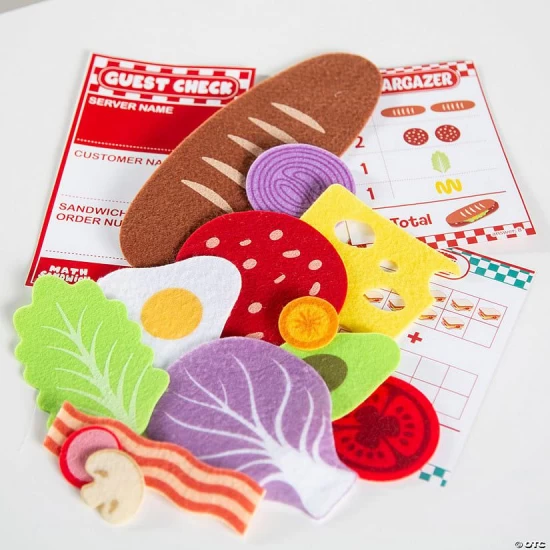 Joc matematic pentru prescolari, Math sandwich, Peaceable Kingdom Joc matematic pentru prescolari, Math sandwich, Peaceable Kingdom