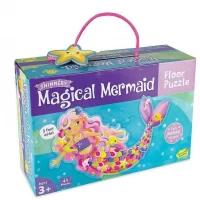 Puzzle mare de podea Sirena magica 41 piese