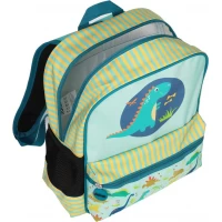 Rucsac cu buzunar exterior model dinozauri