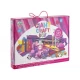 Set gigant accesorii creative, Giant Craft Box, roz