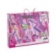 Set gigant accesorii creative, Giant Craft Box, roz