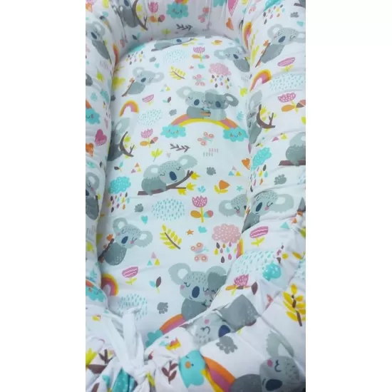 Baby nest din bumbac Appekids Koala Baby nest din bumbac Appekids Koala