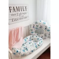 Baby nest din bumbac Eko Mouse