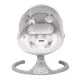 Balansoar electric MoMi Lami Light Grey Balansoar electric MoMi Lami Light Grey