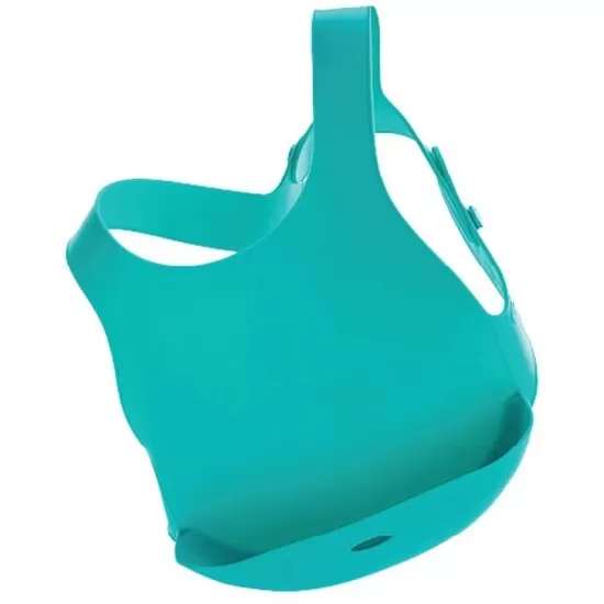 Baveta Flexi Bib Minikoioi 100% Premium Silicone Aqua Green Baveta Flexi Bib Minikoioi 100% Premium Silicone Aqua Green