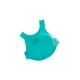 Baveta Flexi Bib Minikoioi 100% Premium Silicone Aqua Green Baveta Flexi Bib Minikoioi 100% Premium Silicone Aqua Green