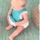 Baveta Flexi Bib Minikoioi 100% Premium Silicone Aqua Green Baveta Flexi Bib Minikoioi 100% Premium Silicone Aqua Green