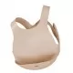 Baveta Flexi Bib Minikoioi 100% Premium Silicone Bubble Beige Baveta Flexi Bib Minikoioi 100% Premium Silicone Bubble Beige