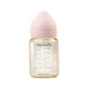 Biberon Anti-colici Mombella Classic PPSU, 180 ml, cu Tetină Silicon S - Flux Lent (0-3 Luni) - Old Rose