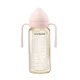 Biberon Anti-colici Mombella Classic PPSU, 300 ml, cu Tetină Silicon L - Flux Rapid  (6-9 Luni) - Old Rose