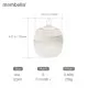 Biberon anticolici Mombella Breast-Like 120 ml, tetina S flux lent, 100% Silicon, Ivory Biberon anticolici Mombella Breast-Like 120 ml, tetina S flux lent, 100% Silicon, Ivory