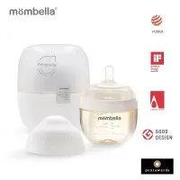 Biberon anticolici Mombella Breast-Like 120ml, tetina S flux lent, PPSU, Ivory