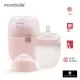 Biberon anticolici Mombella Breast-Like 210 ml, tetina M flux mediu, 100% Silicon, Old Roze Biberon anticolici Mombella Breast-Like 210 ml, tetina M flux mediu, 100% Silicon, Old Roze