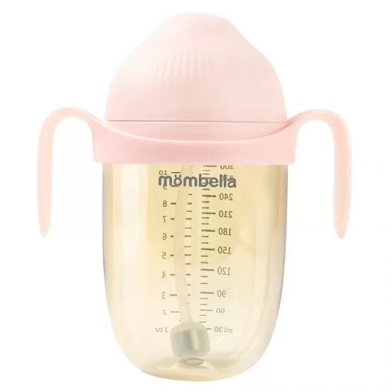 Biberon anticolici Mombella Breast-Like 300 ml, tetina 360° XL Flux Consistent, PPSU, Old Roze Biberon anticolici Mombella Breast-Like 300 ml, tetina 360° XL Flux Consistent, PPSU, Old Roze