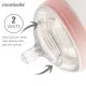 Biberon anticolici Mombella Breast-Like 300 ml, tetina 360° XL Flux Consistent, PPSU, Old Roze Biberon anticolici Mombella Breast-Like 300 ml, tetina 360° XL Flux Consistent, PPSU, Old Roze