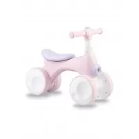 Bicicleta cu lumini, sunet si difuzor de balonase Momi Tobis - Pink