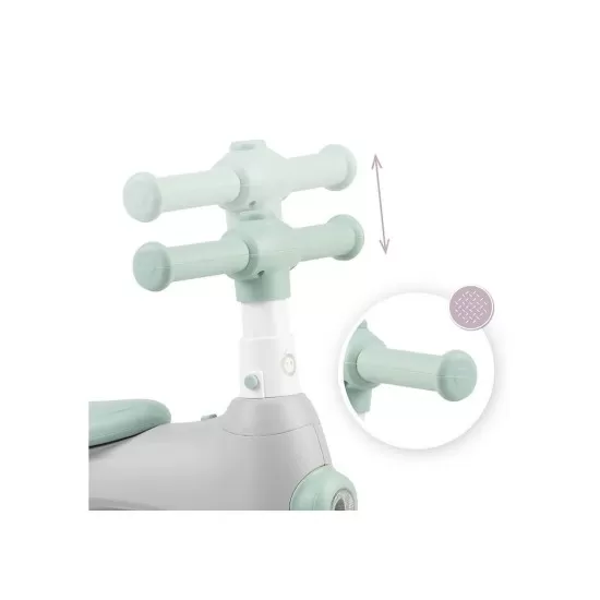 Bicicleta cu lumini, sunet si difuzor de balonase Momi Tobis - Grey Bicicleta cu lumini, sunet si difuzor de balonase Momi Tobis - Grey