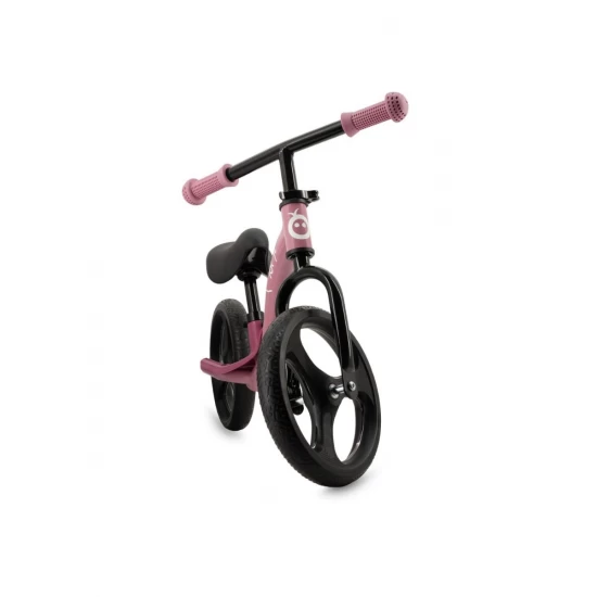 Bicicleta fara pedale cu roti led Momi Isoka Pink Bicicleta fara pedale cu roti led Momi Isoka Pink