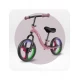 Bicicleta fara pedale cu roti led Momi Isoka Pink Bicicleta fara pedale cu roti led Momi Isoka Pink