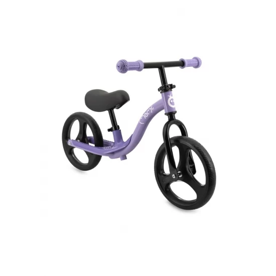 Bicicleta fara pedale cu roti led Momi Isoka Purple Bicicleta fara pedale cu roti led Momi Isoka Purple