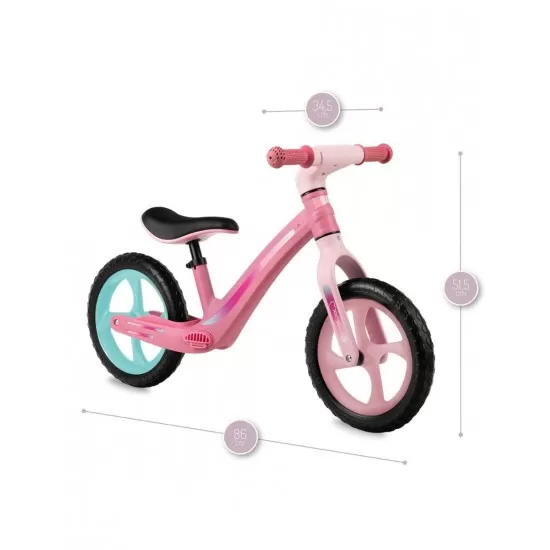 Bicicleta fara pedale Momi Mizo Pink Bicicleta fara pedale Momi Mizo Pink