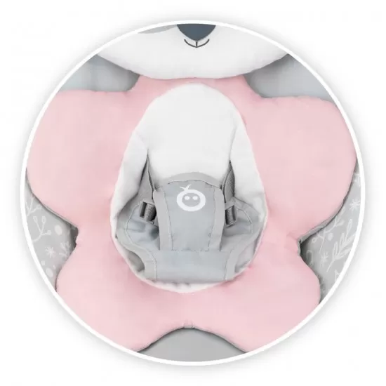 Bouncer bebelusi MoMi Luis Pink Bouncer bebelusi MoMi Luis Pink