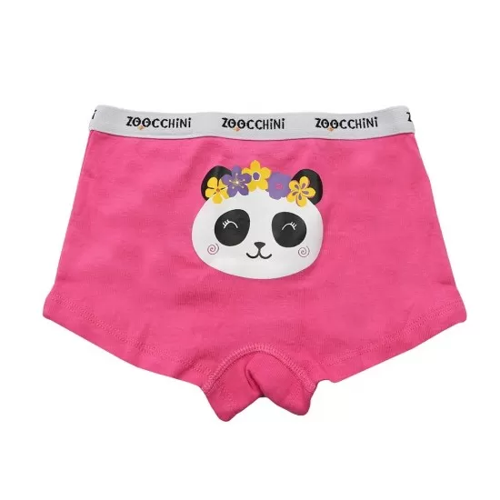 Set 3 boxeri din bumbac organic pentru fete Zoocchini Flower Power 5-6 ani Set 3 boxeri din bumbac organic pentru fete Zoocchini Flower Power 5-6 ani