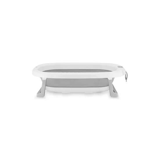 Cadita pliabila cu dop de scurgere, 0 Luni+, Momi Nata, Grey Cadita pliabila cu dop de scurgere, 0 Luni+, Momi Nata, Grey