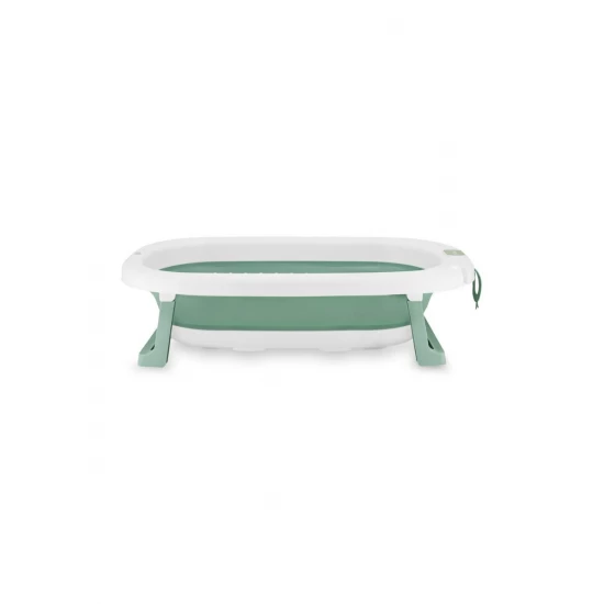 Cadita pliabila cu dop de scurgere, 0 Luni+, Momi Nata, Green Cadita pliabila cu dop de scurgere, 0 Luni+, Momi Nata, Green
