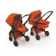 Carucior copii 2 in 1 Greentom 100% Ecologic Black Orange Carucior copii 2 in 1 Greentom 100% Ecologic Black Orange