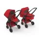 Carucior copii 2 in 1 Greentom 100% Ecologic Black Red Carucior copii 2 in 1 Greentom 100% Ecologic Black Red
