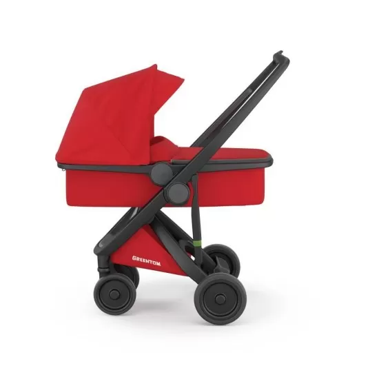 Carucior copii 2 in 1 Greentom 100% Ecologic Black Red Carucior copii 2 in 1 Greentom 100% Ecologic Black Red