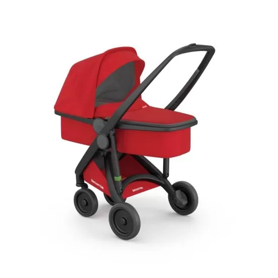 Carucior copii 2 in 1 Greentom 100% Ecologic Black Red Carucior copii 2 in 1 Greentom 100% Ecologic Black Red