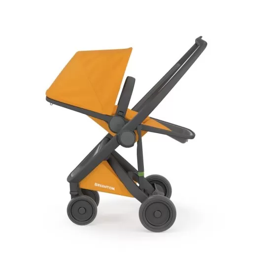 Carucior copii 2 in 1 Greentom 100% Ecologic Black Sunflower Carucior copii 2 in 1 Greentom 100% Ecologic Black Sunflower