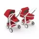 Carucior 2 in 1 Greentom 100% Ecologic White Red Carucior 2 in 1 Greentom 100% Ecologic White Red