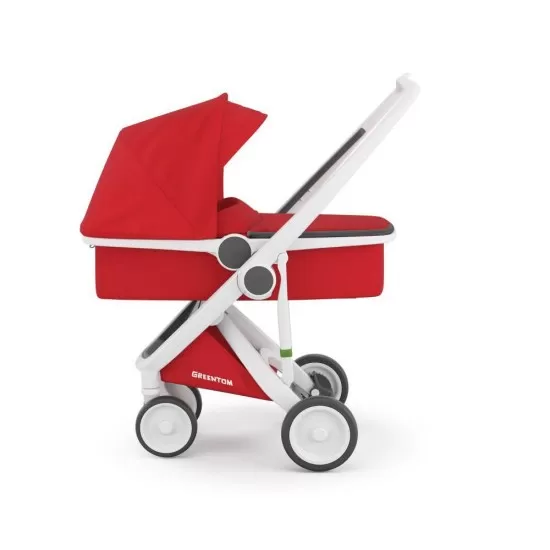 Carucior 2 in 1 Greentom 100% Ecologic White Red Carucior 2 in 1 Greentom 100% Ecologic White Red