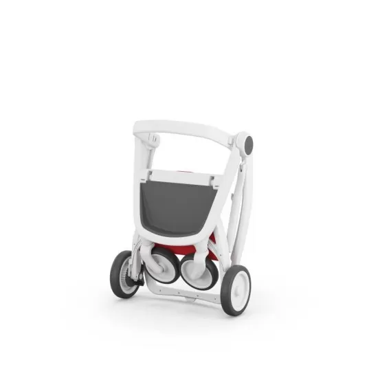 Carucior 2 in 1 Greentom 100% Ecologic White Red Carucior 2 in 1 Greentom 100% Ecologic White Red