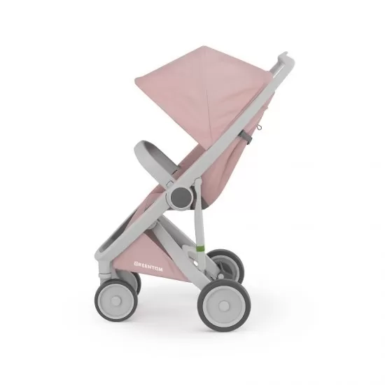 Carucior Greentom Classic Upp 100% Ecologic Grey Blossom Carucior Greentom Classic Upp 100% Ecologic Grey Blossom